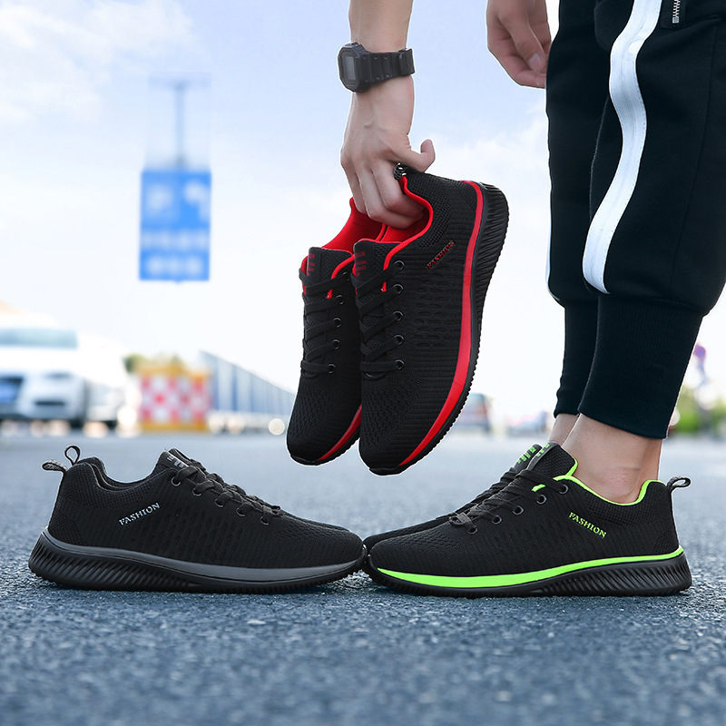 Breathable ultra-light flying woven shoes
